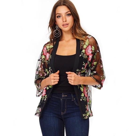 (LAST M)• Adana Floral Cardigan - Picture 5 of 7